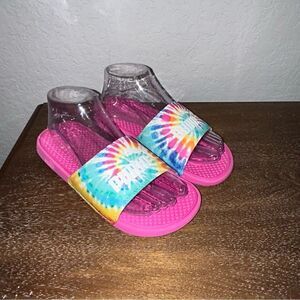 Puma Tie Dye Slip On Slide Sandal Shoes